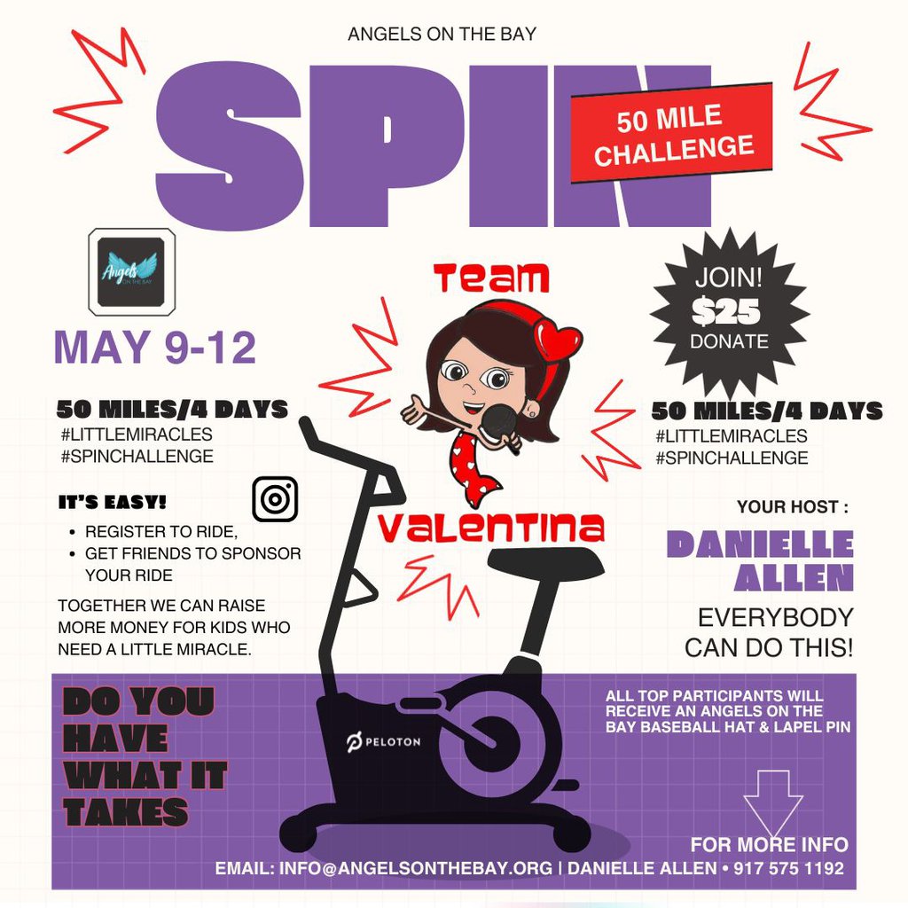 50 Mile Spin Challenge